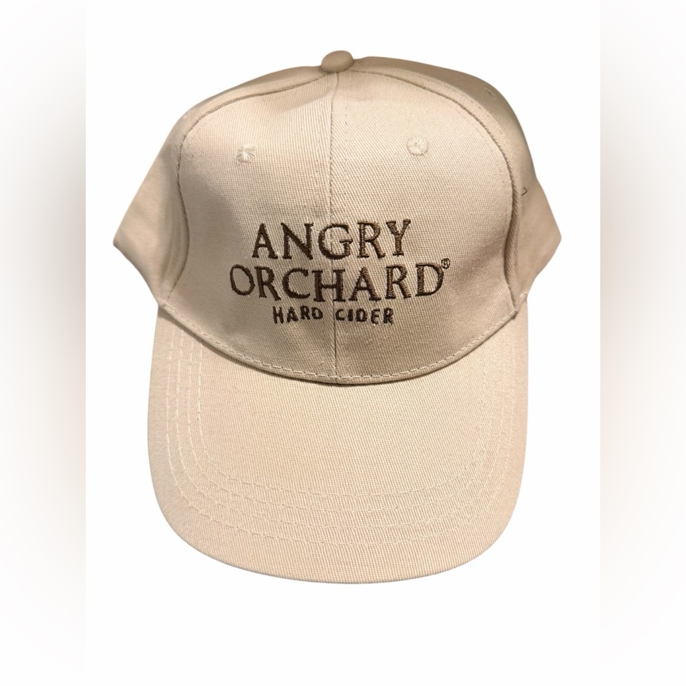 Angry Orchard Beige Cap NWOT